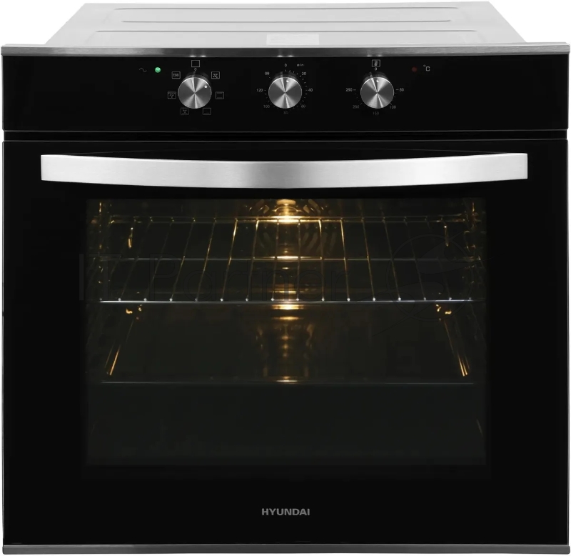 Духовой шкаф Электрический Hyundai HEO 6634 IX серебристый