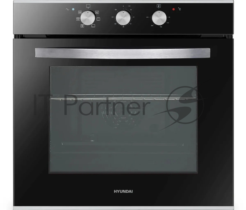 Духовой шкаф Электрический Hyundai HEO 6634 IX серебристый