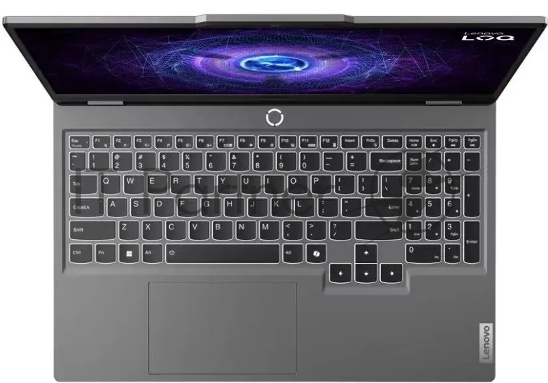 Ноутбук LENOVO LOQ 15IAX9 15.6 1920x1080/Intel Core i5 12450HX/RAM 24Гб/SSD 512Гб/RTX 4060 6Гб/ENG|RUS/DOS серый 2.38 кг 83GS00EKRK