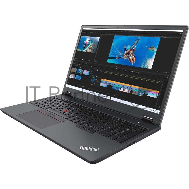 Ноутбук Lenovo ThinkPad P16v G1 16 WQUXGA (3840 x 2400) IPS 100%DCI-P3 800 nits, AMD Ryzen™ 7 PRO 7840HS, 32GB DDR5, 1TB SSD, NVIDIA RTX A1000 6GB, Qualcomm Wi-Fi 6E, 5MP RGB+IR Cam, 90Wh, Backlit Keys, Win 11 Pro, Black ( EN_kbd , 3pin cable)