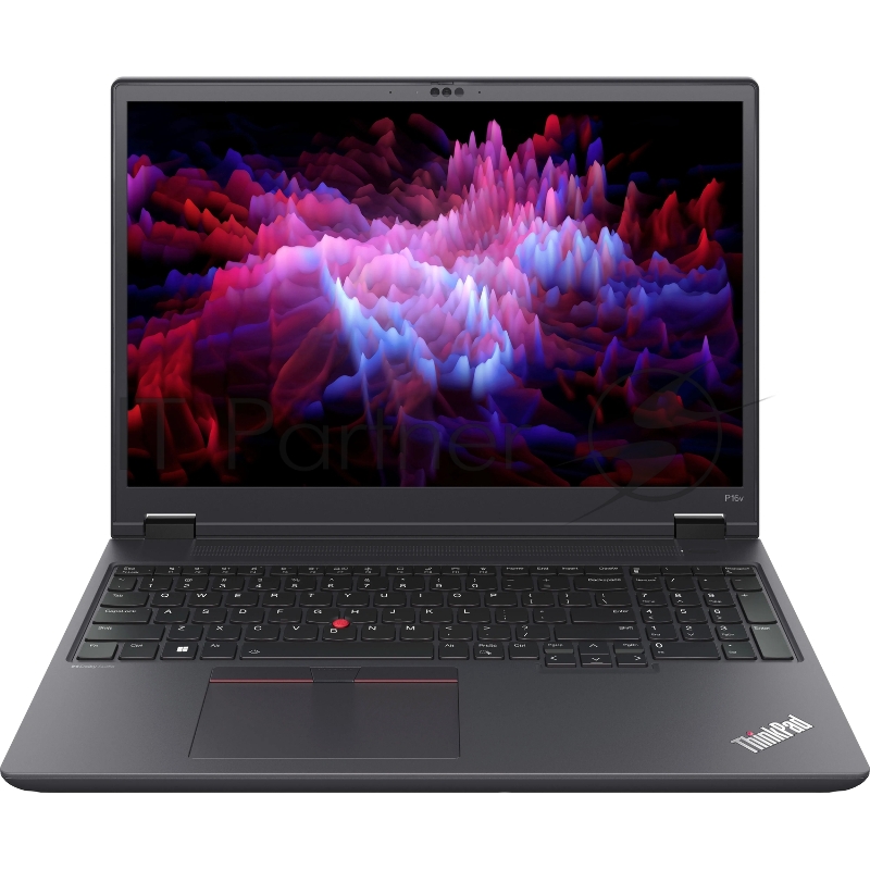 Ноутбук Lenovo ThinkPad P16v G1 16 WQUXGA (3840 x 2400) IPS 100%DCI-P3 800 nits, AMD Ryzen™ 7 PRO 7840HS, 32GB DDR5, 1TB SSD, NVIDIA RTX A1000 6GB, Qualcomm Wi-Fi 6E, 5MP RGB+IR Cam, 90Wh, Backlit Keys, Win 11 Pro, Black ( EN_kbd , 3pin cable)