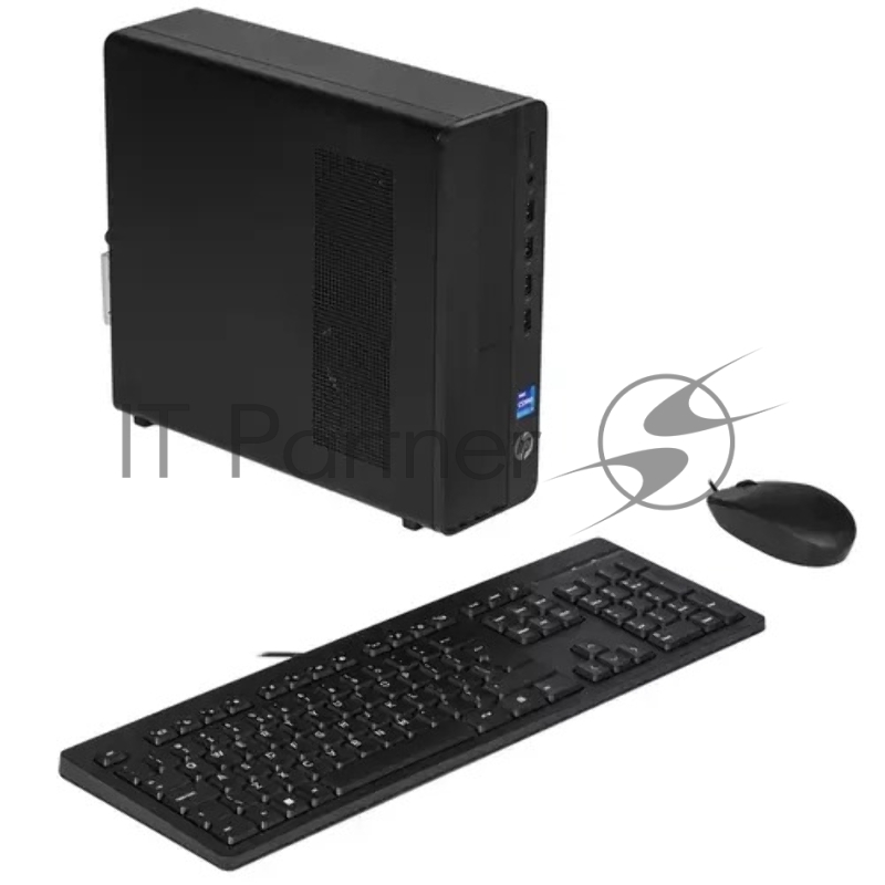 Персональный компьютер HP 290 G9 SFF Intel Core i5 13400(2.5Ghz)/8192Mb/512PCISSD 1y/DOS + USB mouse, En_kbd, 3pin