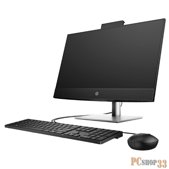 Моноблок HP ProOne 440 G9 AiO 23.8(1920x1080 IPS)/Intel Core i5 12500T(2Ghz)/16384Mb/512SSDGb/ UHD Graphics 770/Cam/BT/WiFi/war 1y/12.04kg/Black/DOS + Wi-Fi6 +BT 5.3, Cam 5MP, HDMI, En_kbd, 3pin