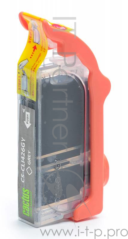 Картридж струйный Cactus CS-CLI426GY серый для Canon Pixma MG6140/MG8140 (8.2мл)