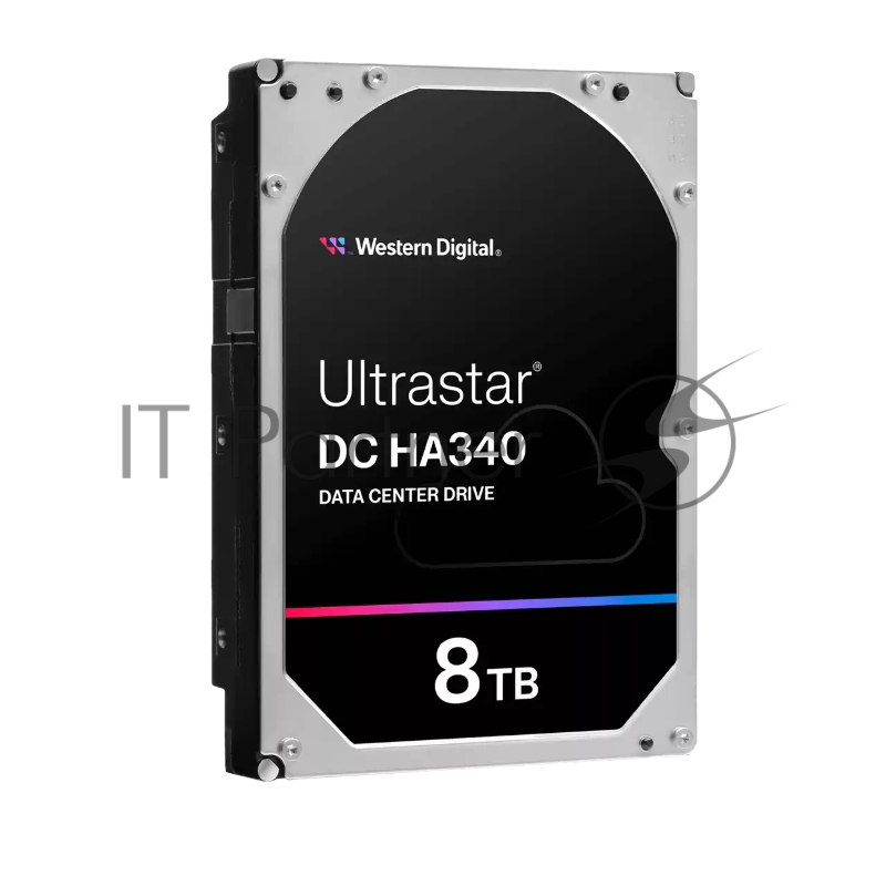 Жесткий диск HDD WD SATA Server 8Tb Ultrastar DC HA340 7200 6Gb/s 256MB 1 year warranty (replacement HUS728T8TALE6L4, HUH721008ALE604)