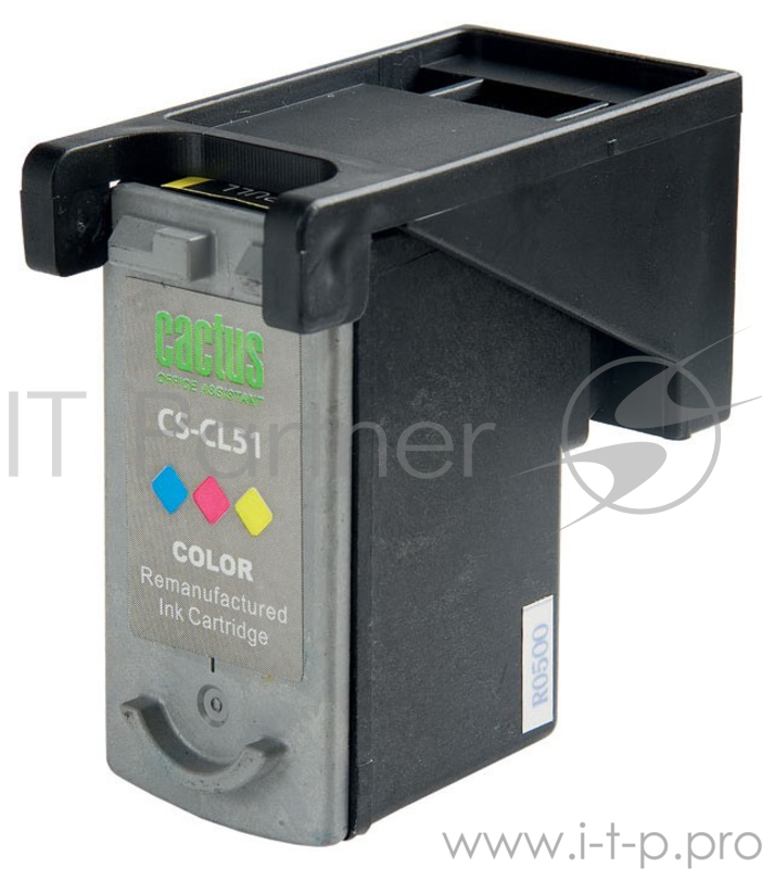Картридж струйный Cactus CS-CL51 голубой/пурпурный/желтый для Canon Pixma MP150/MP160/MP170/MP180/MP