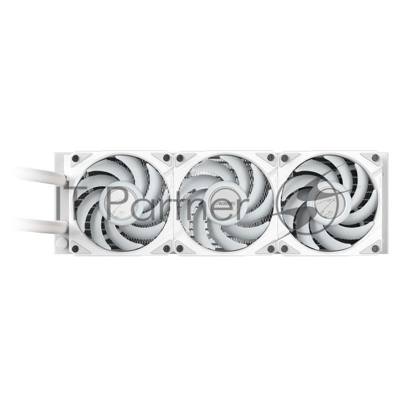 Жидкостная система охлаждения Gigabyte AORUS WATERFORCE X II 360I White, 3 x 120mm ARGB Fan, sTR5, RTL (9JAWTX2360I-00-10)