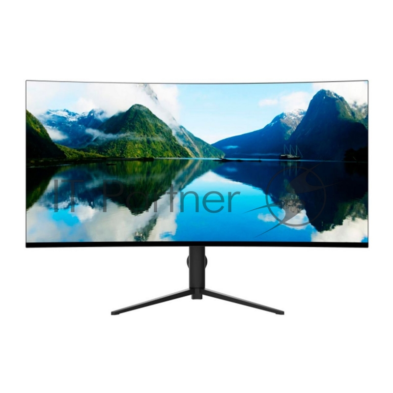 Монитор 34 Lime G340A Black (VA, 3440x1440, 2xHDMI+2xDP+Audio out +DC, 1 ms, 178°/178°, 300 cd/m, 4000:1, 165Hz, MM, Freesync/G-sync, Curved)