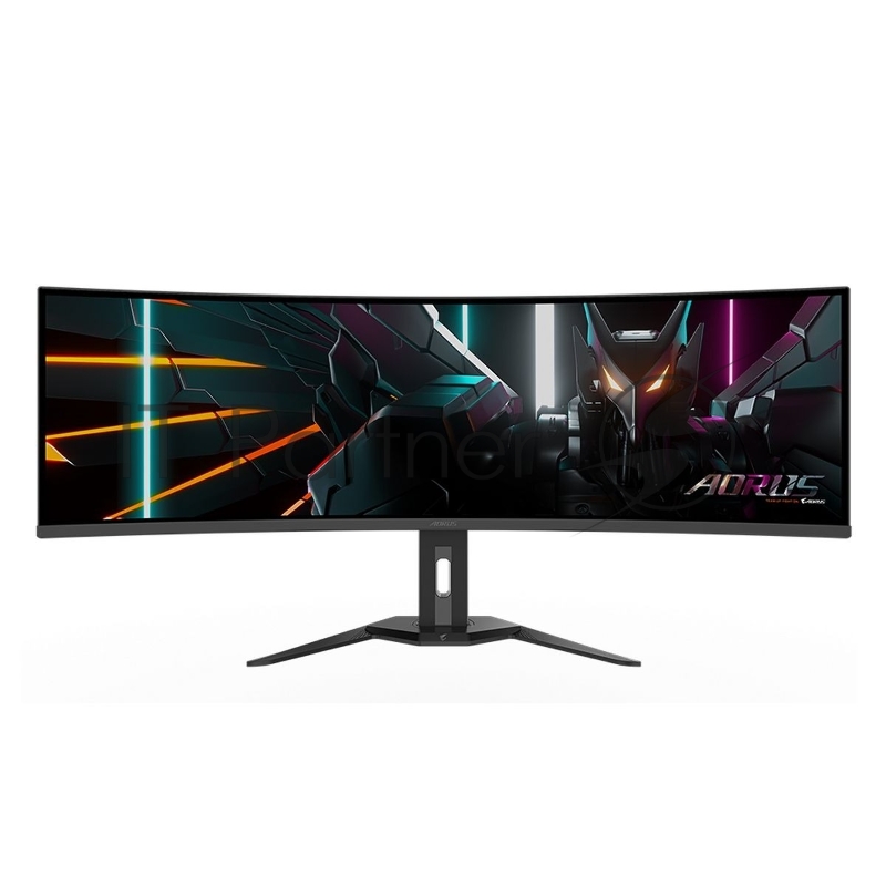 Монитор 49 Gigabyte AORUS CO49DQ-EK Gaming OLED, 5120x1440, 144Гц, 3 мс, 32:9, 250 кд/м2, 2xHDMI, 1xDP, 2xUSB3.2, Type C, 178°/178°, 1500000:1, Curved (20VM0-CO49DQBT-1EKR) черный