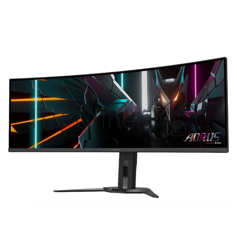 Монитор 49 Gigabyte AORUS CO49DQ-EK Gaming OLED, 5120x1440, 144Гц, 3 мс, 32:9, 250 кд/м2, 2xHDMI, 1xDP, 2xUSB3.2, Type C, 178°/178°, 1500000:1, Curved (20VM0-CO49DQBT-1EKR) черный