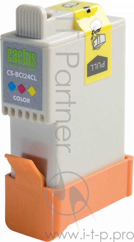 Картридж струйный Cactus CS-BCI24CL многоцветный для Canon S200/S200x/S300/S330/S330/Photo i250/i320