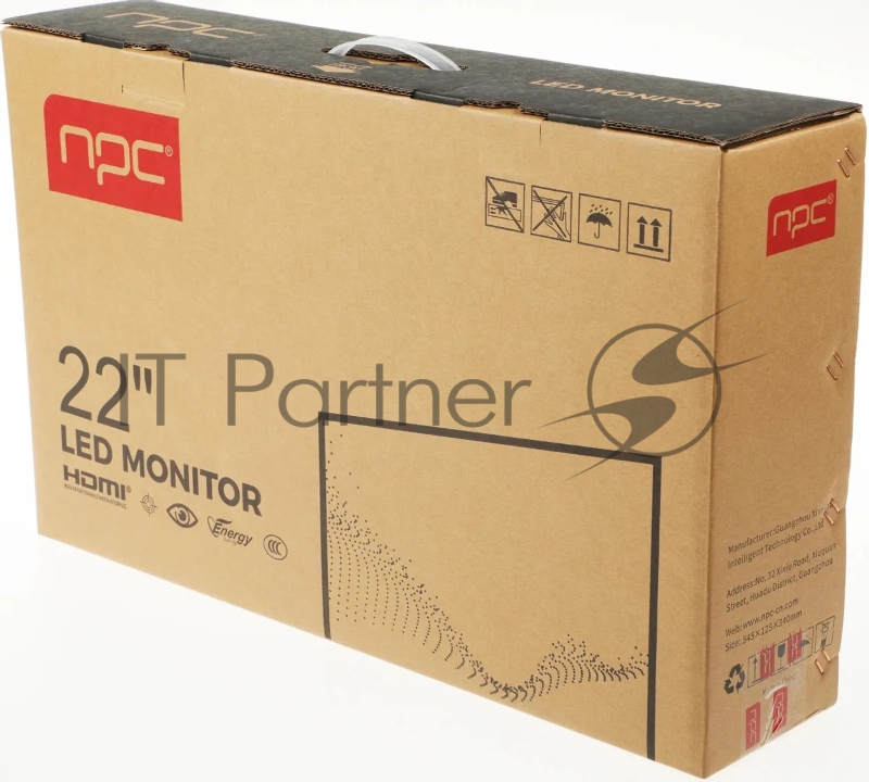 Монитор Pinebro 21.5 MF-2204 черный IPS LED 5ms 16:9 HDMI матовая 3000:1 200cd 178гр/178гр 1920x1080 75Hz VGA FHD 2.6кг