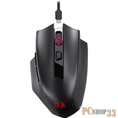 Игровая мышь беспроводная Woki черн,6кн,BT+2.4G,26000dpi,легк