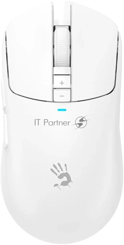 Мышь A4Tech Bloody R72 Ultra белый оптическая 20000dpi беспров. USB-C 7but