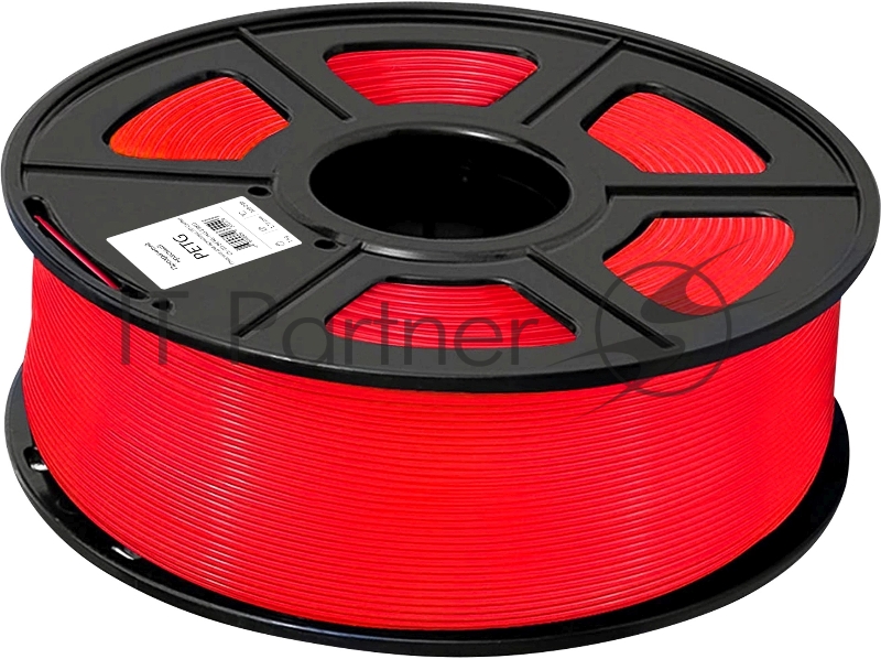 Пластик для принтера 3D Cactus CS-3D-PETG-1KG-T-RED PETG d1.75мм 1кг 1цв.