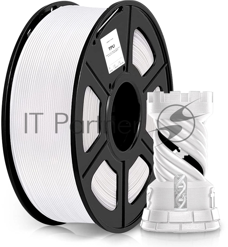 Пластик для принтера 3D Cactus CS-3D-TPU-0.8KG-WHITE TPU d1.75мм 0.8кг 1цв.