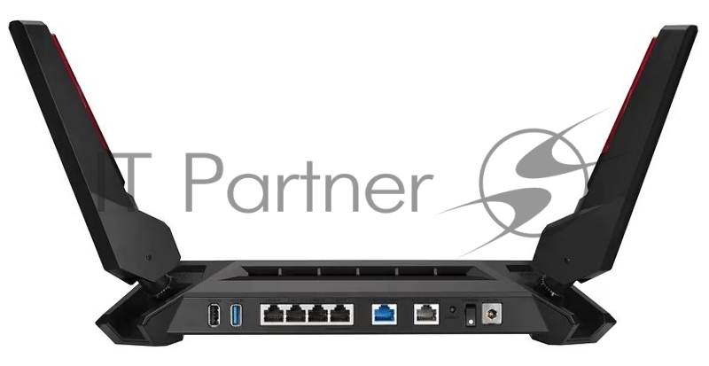 Двухдиапазонный игровой маршрутизатор ASUS GT-AX6000 (90IG0780-MU9B00), 2.4/5 ГГц, 5952 Мбит/с, LAN 4х1 Гбит/с