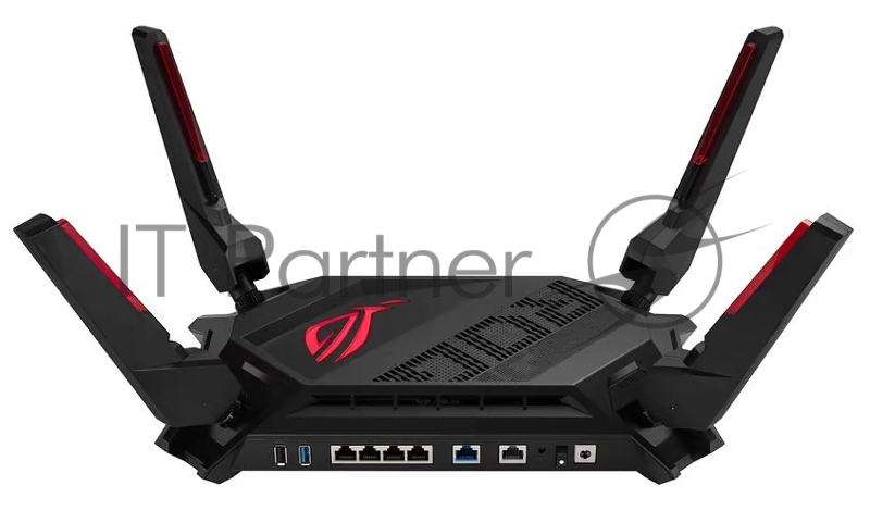 Двухдиапазонный игровой маршрутизатор ASUS GT-AX6000 (90IG0780-MU9B00), 2.4/5 ГГц, 5952 Мбит/с, LAN 4х1 Гбит/с