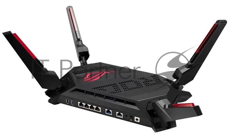 Двухдиапазонный игровой маршрутизатор ASUS GT-AX6000 (90IG0780-MU9B00), 2.4/5 ГГц, 5952 Мбит/с, LAN 4х1 Гбит/с