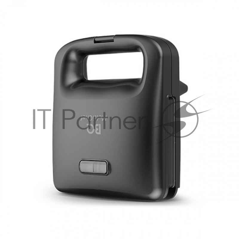 Прибор для выпечки BQ ST2000 Black 3 in 1. MultiChef, мощность: 800 Вт, многофункциональный прибор 3 в 1, 3 пары панелей в комплекте: гриль, венские вафли, сэндвич, антипригарное покрытие панелей Non-Stick PRO , равномерный нагрев, вертикальное хране