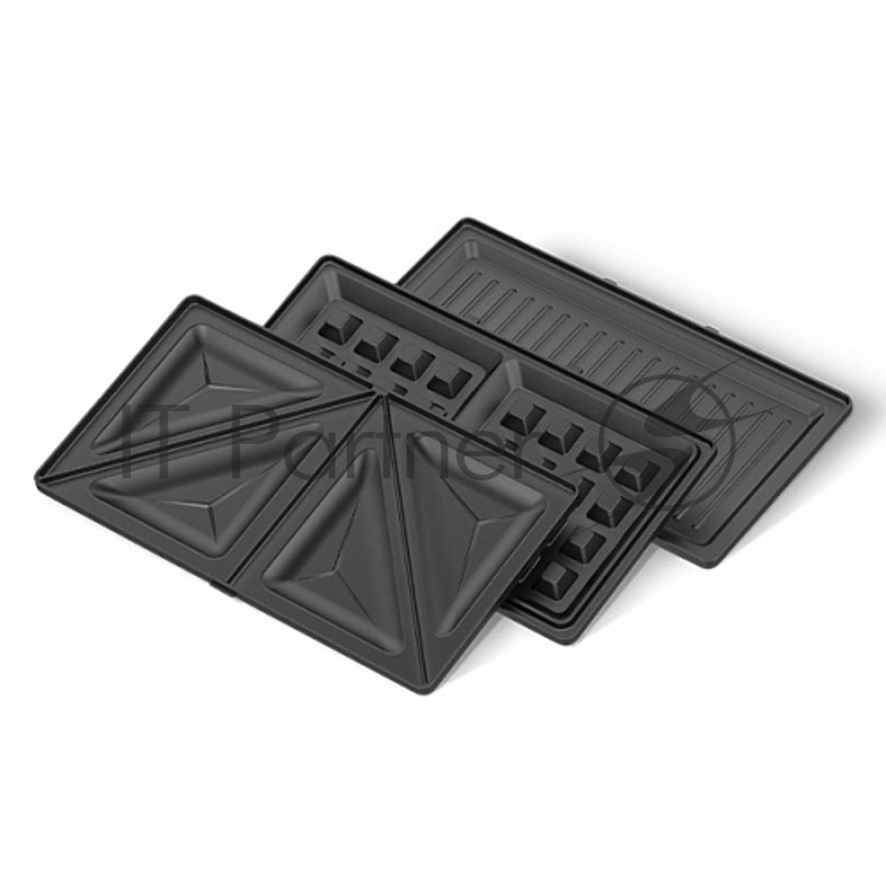 Прибор для выпечки BQ ST2000 Black 3 in 1. MultiChef, мощность: 800 Вт, многофункциональный прибор 3 в 1, 3 пары панелей в комплекте: гриль, венские вафли, сэндвич, антипригарное покрытие панелей Non-Stick PRO , равномерный нагрев, вертикальное хране