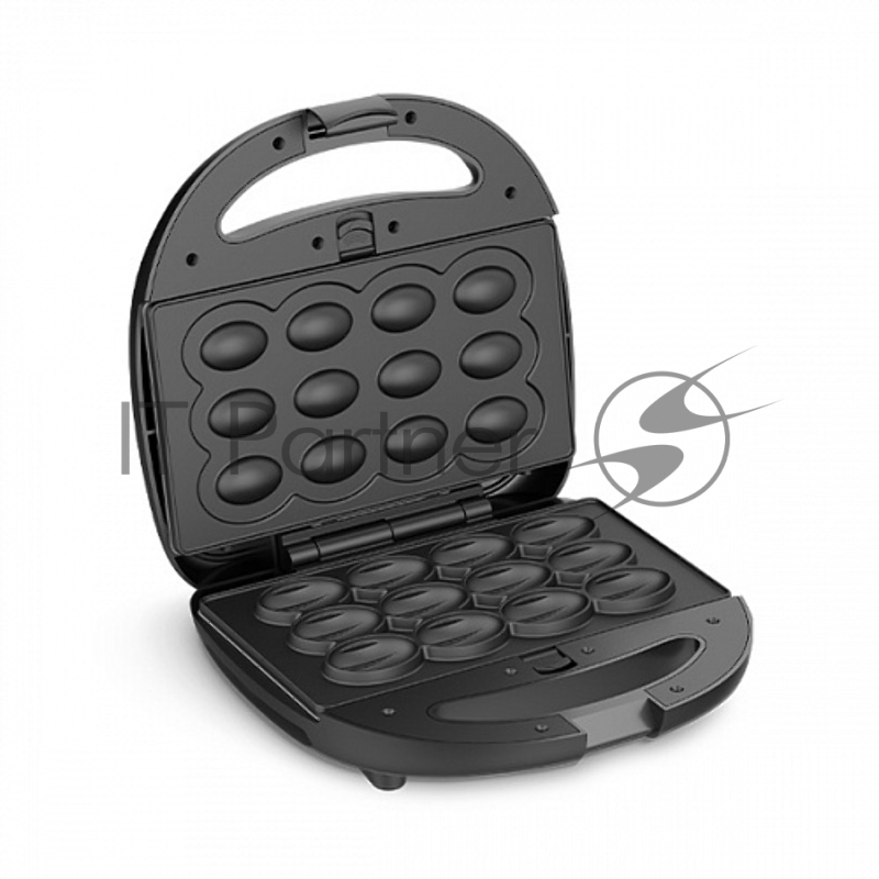 Прибор для выпечки BQ ST2001 Black 4 in 1. MultiChef, мощность: 800 Вт, многофункциональный прибор 4 в 1, 4 пары панелей в комплекте: гриль, венские вафли, сэндвич, орешки, антипригарное покрытие панелей Non-Stick PRO, равномерный нагрев, вертикально