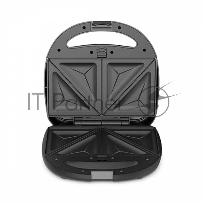 Прибор для выпечки BQ ST2001 Black 4 in 1. MultiChef, мощность: 800 Вт, многофункциональный прибор 4 в 1, 4 пары панелей в комплекте: гриль, венские вафли, сэндвич, орешки, антипригарное покрытие панелей Non-Stick PRO, равномерный нагрев, вертикально