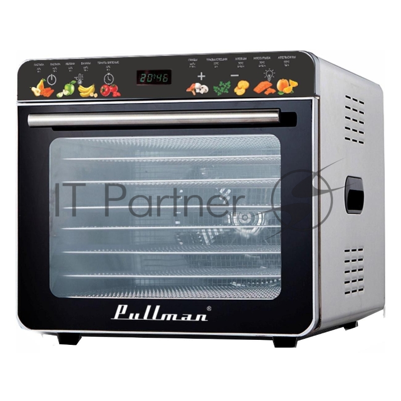 Сушилка для овощей и фруктов Pullman PL-1106, 8 уровней, 20 поддонов, 700 Вт