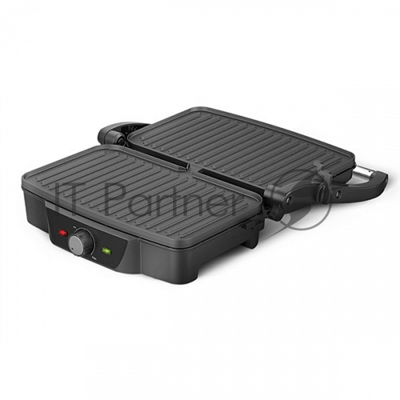 Электрический гриль BQ GR3006 Черный-стальной