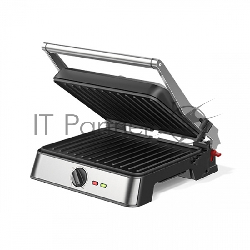 Электрический гриль BQ GR3007 Черный-стальной