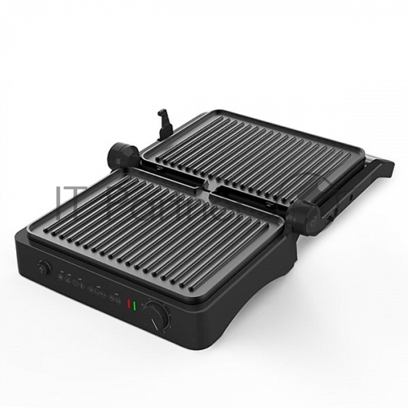 Электрический гриль BQ GR3001 Черный-стальной