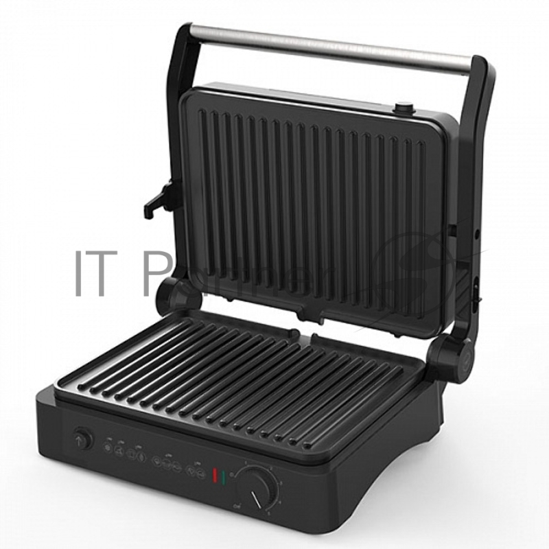 Электрический гриль BQ GR3001 Черный-стальной