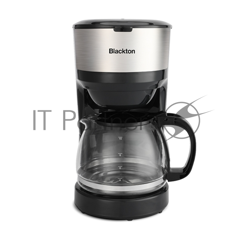 Кофеварка Blackton Bt CM4115 Black. Мощность:750 Вт /Объем 1,25л / Система <<Капля стоп >> Останавливает подачу воды, предотвращая пападание капель кофе на подставку и на поверхность вокруг кофеварки / Автоподагрев кувшина включается сразу после окон