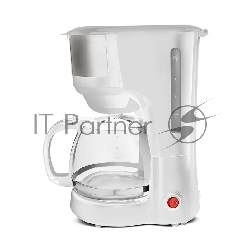 Кофеварка Blackton Bt CM4115 White. Мощность:750 Вт /Объем 1,25л / Система <<Капля стоп >> Останавливает подачу воды, предотвращая пападание капель кофе на подставку и на поверхность вокруг кофеварки / Автоподагрев кувшина включается сразу после окон