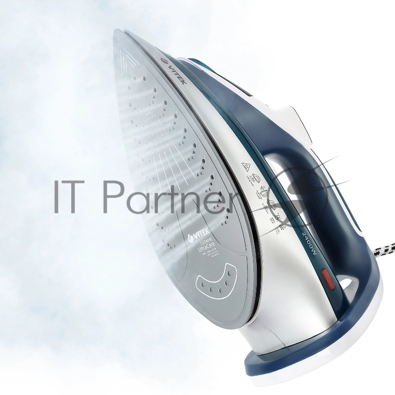 Утюг Vitek VT-8306 2400Вт белый/зеленый