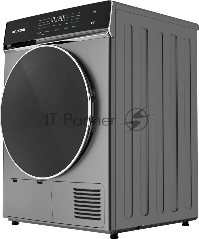 Сушильная машина Hyundai DFE8401 кл.энер.:A макс.загр.:8кг темно-серый
