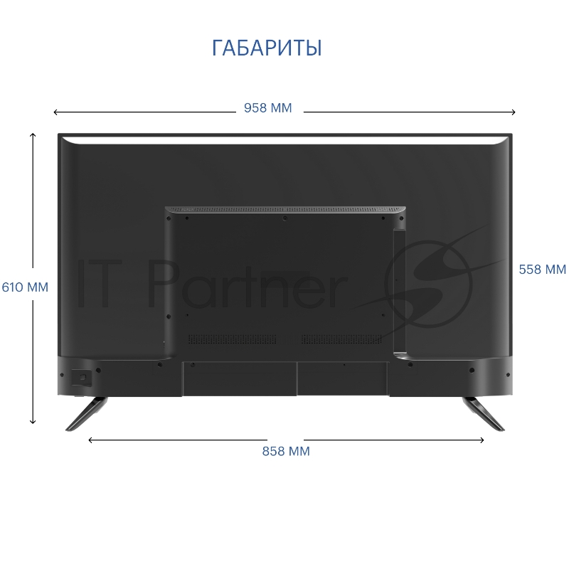 Телевизор KIVI KIV-K43FD60B