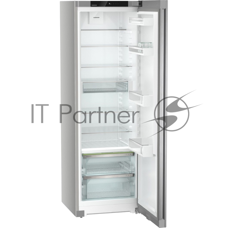 Холодильник Liebherr Plus, BioFresh 2 контейнера, в. 185,5 cм, ш. 60 см, класс ЭЭ A+, без МК, внутренние ручки, покрытие SteelFinish