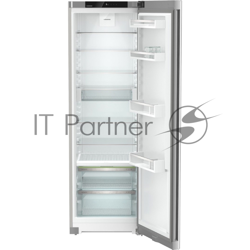 Холодильник Liebherr Plus, BioFresh 2 контейнера, в. 185,5 cм, ш. 60 см, класс ЭЭ A+, без МК, внутренние ручки, покрытие SteelFinish