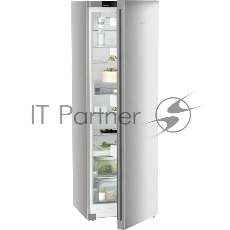 Холодильник Liebherr Plus, BioFresh 2 контейнера, в. 185,5 cм, ш. 60 см, класс ЭЭ A+, без МК, внутренние ручки, покрытие SteelFinish