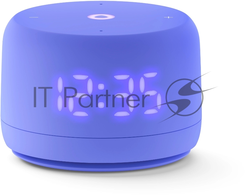 Умная колонка Yandex Станция Лайт 2 Алиса фиолетовый 6W 1.0 BT/Wi-Fi 10м (YNDX-00026VIO)