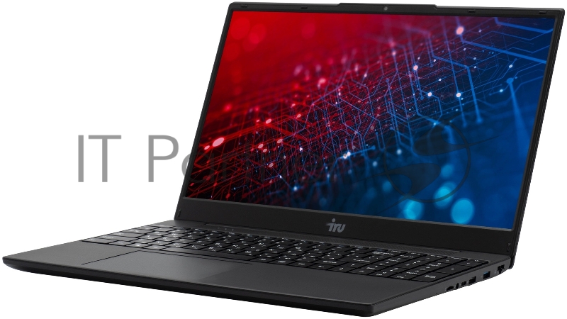 Ноутбук IRU Tactio 15ALG Core i3 1215U 8Gb SSD256Gb Intel Iris Xe graphics 15.6 IPS FHD (1920x1080) Free DOS black 4500mAh (2023565)