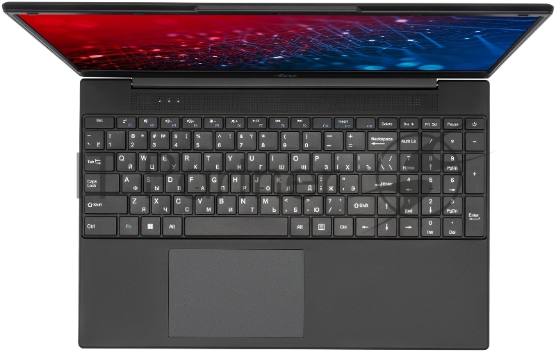 Ноутбук IRU Tactio 15ALG Core i3 1215U 8Gb SSD256Gb Intel UHD Graphics 15.6 IPS FHD (1920x1080) Windows 11 Professional black WiFi BT Cam 4500mAh (2019263)