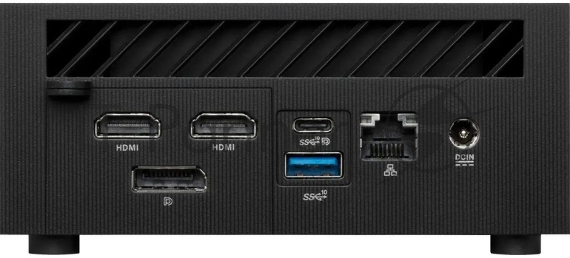 Платформа для ПК Asus MINI PC BAREBONE Ultra-compact Intel Core i5-13500H Processor, 35W TDP, Iris Xe Graphics, 2xDDR5 SO-DIMM (Max.32GBx2), 1xM.2 2280 PCIe Gen4x4 (support 256GB-2TB), 1x2.5 SATA 6Gb/s (supports 1TB), 2xUSB 3.2 Gen2 Type-C, 3xUSB 3.2