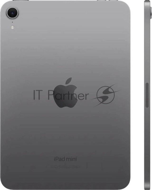 Планшет Apple iPad mini 2024 A2993 A17 Pro 6С RAM8Gb ROM256Gb 8.3 IPS 2266x1488 iOS серый космос 12Mpix 12Mpix BT WiFi 10hr