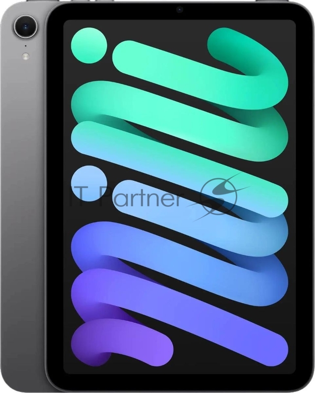 Планшет Apple iPad mini 2024 A2993 A17 Pro 6С RAM8Gb ROM256Gb 8.3 IPS 2266x1488 iOS серый космос 12Mpix 12Mpix BT WiFi 10hr