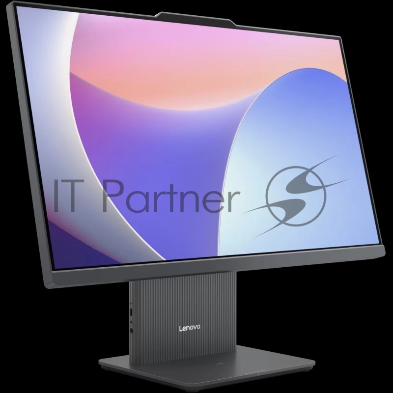Моноблок/ Lenovo IdeaCentre AIO 24IRH9 23.8(1920x1080 IPS)/Intel Core i7 13620H(2.4Ghz)/16384Mb/1024SSD UHD Graphics/Cam/BT/WiFi/war 1y/6kg/luna grey/noOS + RU kbd, mouse WL, Wireless Charger