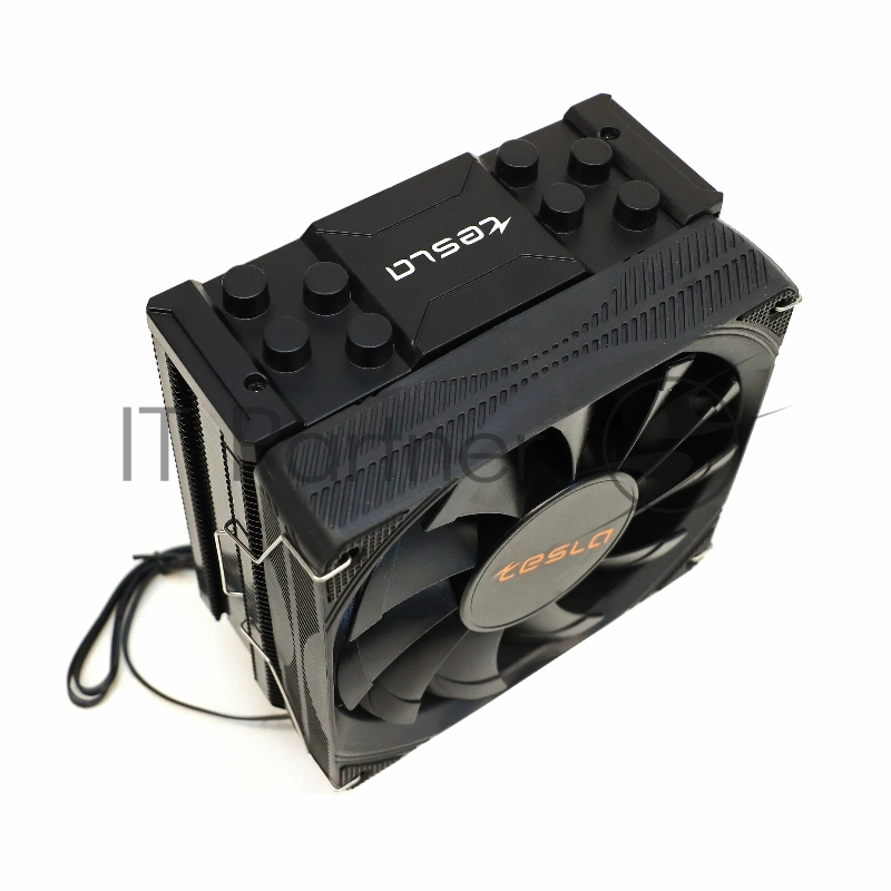 Кулер для процессора TESLA SHADOW SE224, 1х120мм, 800~1800rpm, 4-pin, Al+Cu, черный, 57CFM, 24дБ, 4-PIPE, TDP 210Вт, INTEL 1700/1200/115x/2011/2066, AMD AM5/AM4 (TSL-SE-224-XTS)