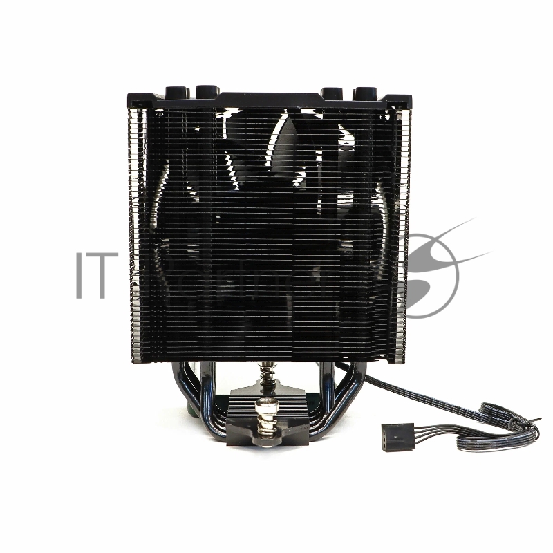 Кулер для процессора TESLA SHADOW SE224, 1х120мм, 800~1800rpm, 4-pin, Al+Cu, черный, 57CFM, 24дБ, 4-PIPE, TDP 210Вт, INTEL 1700/1200/115x/2011/2066, AMD AM5/AM4 (TSL-SE-224-XTS)