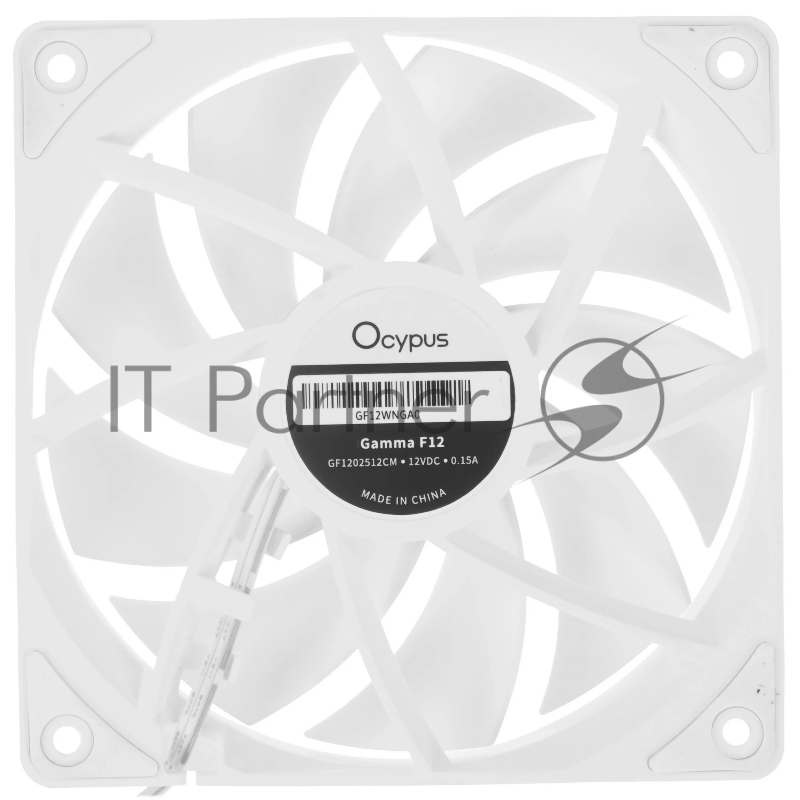 Вентилятор для процессора Fan Ocypus Gamma F12 WH / White / 3pin